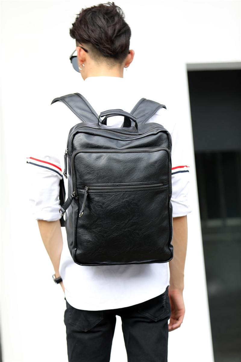 50pcs Laptop Bags Men PU Casual Backpack Shoulder bags Black Travel Messenger Bag 33X42X12cm
50pcs Laptop Bags Men PU Casual Backpack Shoulder bags Black Travel Messenger Bag 33X42X12cm