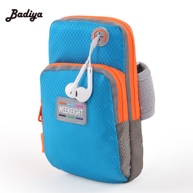 Wholesale- Waterproof Nylon Cover Bag Hot Selling Men Women Arm Wallets Zipper Design Soft Wallet Phone Holders, Acid blue
Wholesale- Waterproof Nylon Cover Bag Hot Selling Men Women Arm Wallets Zipper Design Soft Wallet Phone Holders, Acid blue