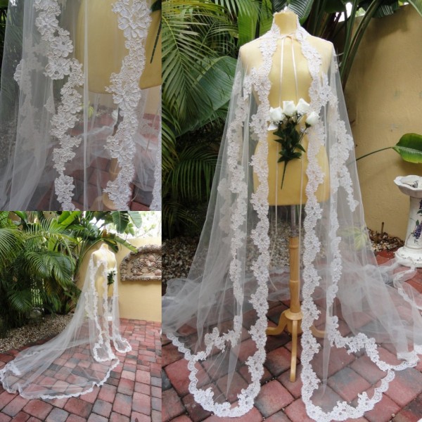 2019 Cheap Tulle Cloak Coat For Wedding Dresses Lace Appliques Wraps White Sweep Train Fascinate Bridal Overcoats
2019 Cheap Tulle Cloak Coat For Wedding Dresses Lace Appliques Wraps White Sweep Train Fascinate Bridal Overcoats