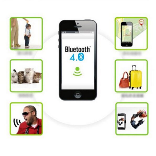 Triangle Smart Tag Wireless Bluetooth 4.0 Anti-lost Anti-Theft Alarm Device Tracker GPS Locator Key/Dog/Cat/Kids/Wallets Finder Tracer 10pc