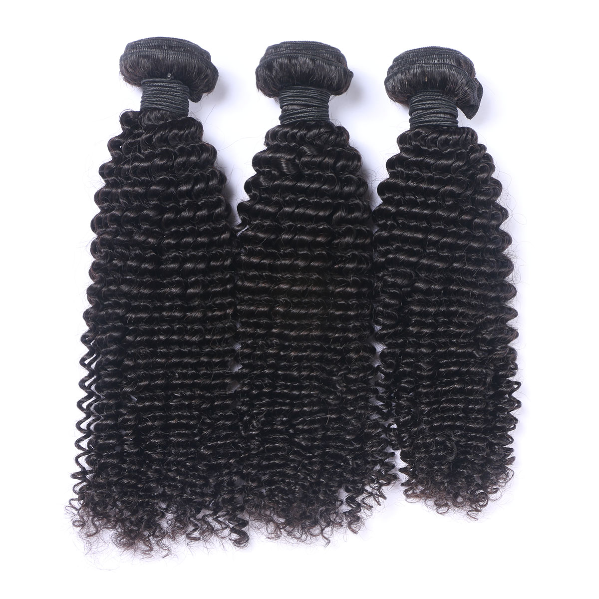 Afro Curly Peruvian Human Hair Bundles 100% Peruvian Human Hair Extension Weave Double Machine Weft For Black Women