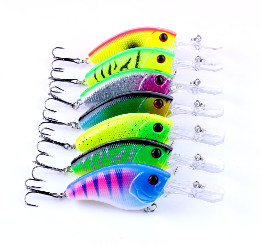 HENGJIA 7Pcs/Lot Length 9CM Weight 14G Fishing Lure Hard Crank Bait Artificial Lure Hard Bait
HENGJIA 7Pcs/Lot Length 9CM Weight 14G Fishing Lure Hard Crank Bait Artificial Lure Hard Bait