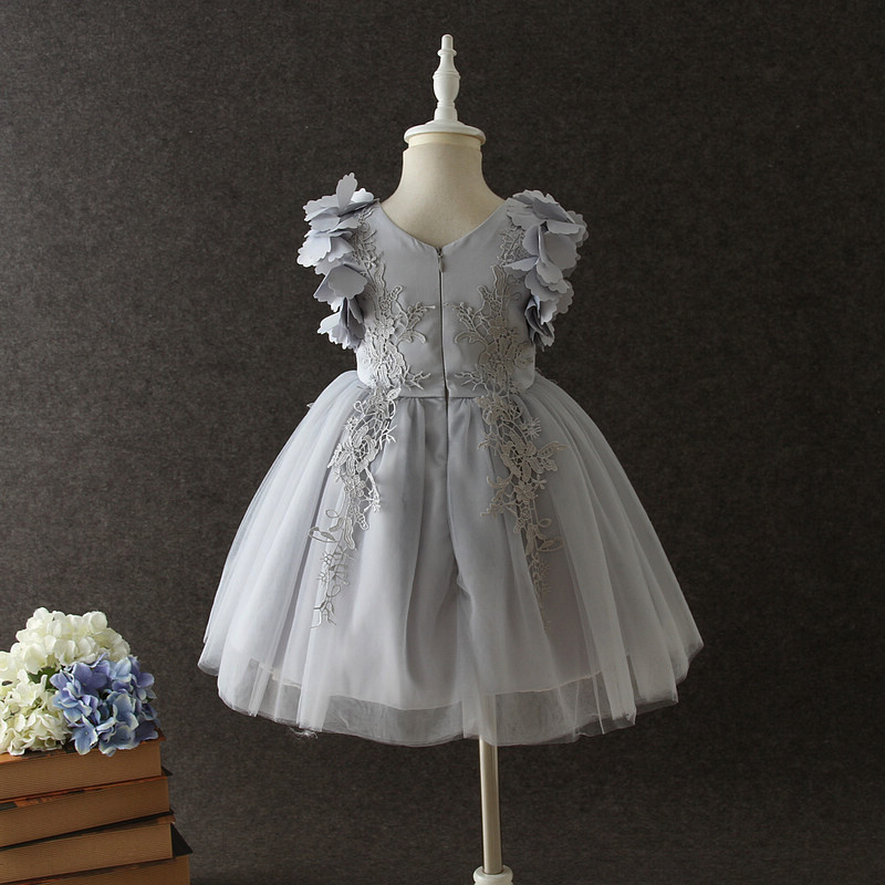 Flower Girls Dress Lace floral embroidery Kids princess party dress stereo petal tulle Children Ball Gown Sweet Girls Tutu Dress C2177, Pink sleeve
Flower Girls Dress Lace floral embroidery Kids princess party dress stereo petal tulle Children Ball Gown Sweet Girls Tutu Dress C2177, Pink sleeve