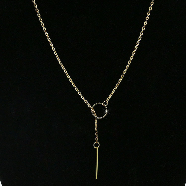 Simple Design Women Necklace European Style Gold Plated Pendant Necklace Lady fashion Chain Necklaces Clavicle jewelry accessories
Simple Design Women Necklace European Style Gold Plated Pendant Necklace Lady fashion Chain Necklaces Clavicle jewelry accessories