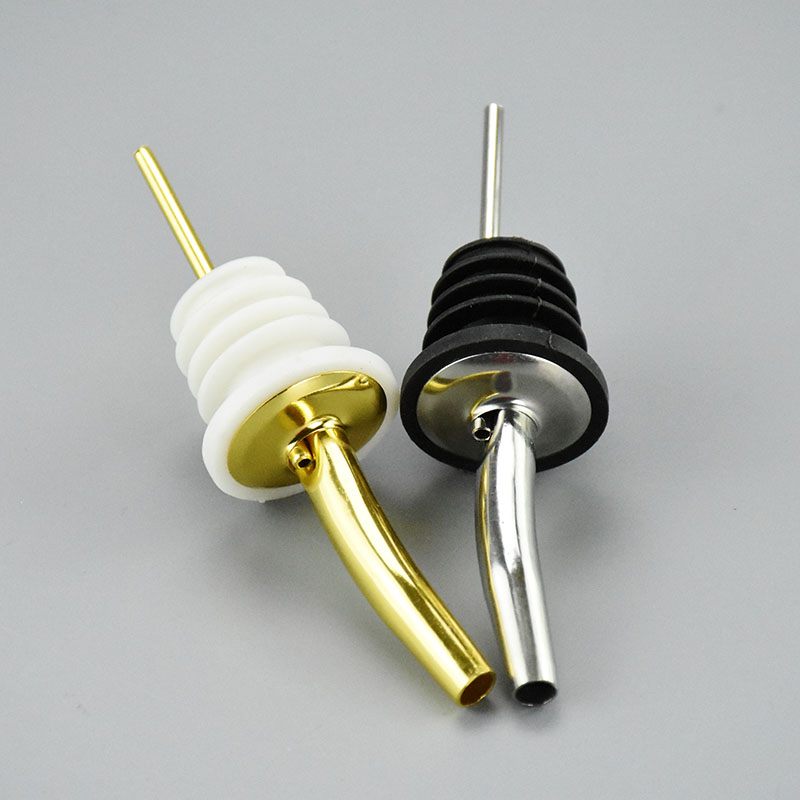 Wine Pourer beer bottle dust cap stopper Olive Oil Sprayer Liquor Flow Dispenser Spout faucet breathing tube bartender bar tools g1687756