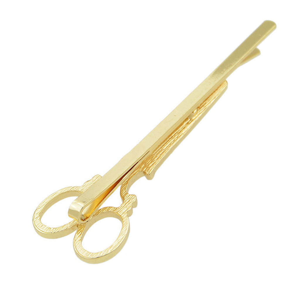 2Pcs Novelty Scissors Shape Hair Clip Hair Pin Women Hair Accessory 2 Colors