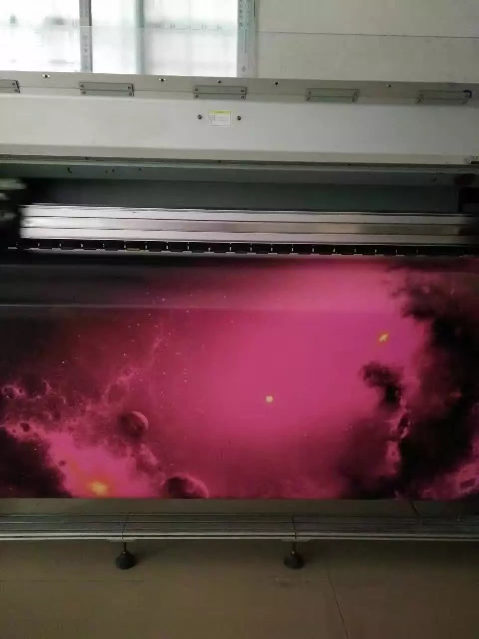 New Galaxy Printed Vinyl Car Wrap Film With Air Free wrap Stickerbomb Car Styling Union graphics Size 1.52x10M 15M 30M