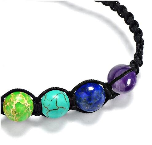 7 Chakra Healing Balance Beads Bracelet Yoga Life Energy Bracelet Lovers Casual Jewelry