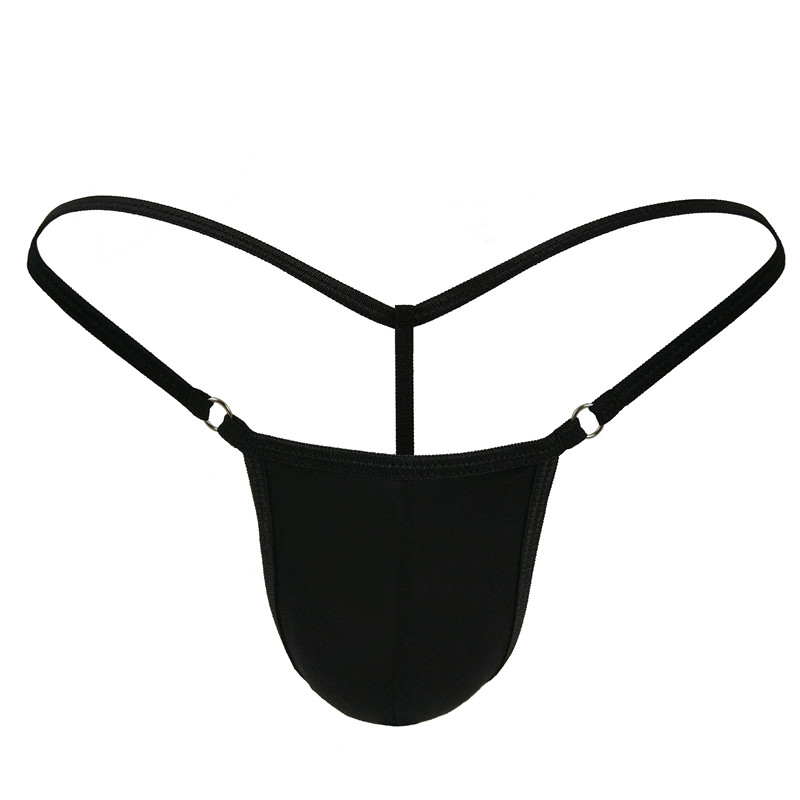 3 pcs Mens Sexy Thongs Micro Bikini GStrings Cotton mesh Transparent Panties cock pouch Gay Underwear erotic Lingerie costumes Jo3644280