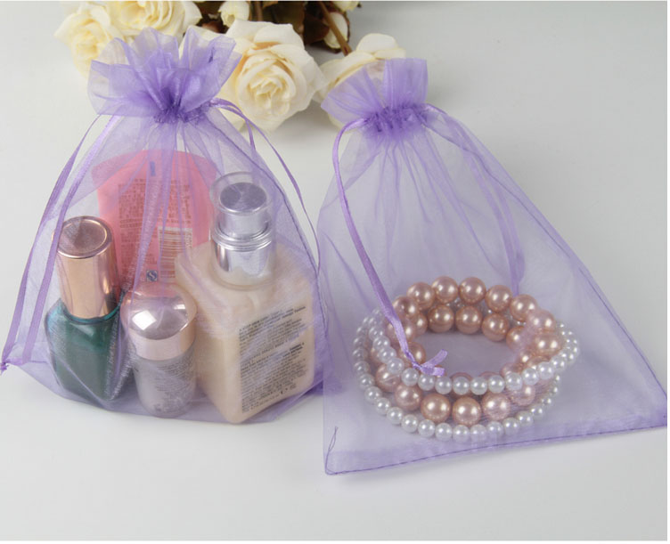 Jewelry Organza Gift Bag 4in x 6in 10x15cm pack of 100 Travel Drawstring Pouch