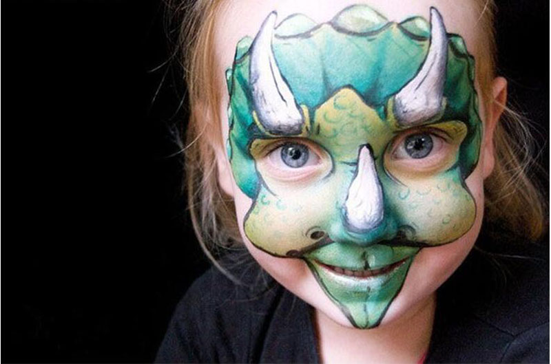 6 Colors Face Painting Crayon Pencils Splicing Structure Paint Body Paint Pen Stick For Children Party Makeup ZA2677