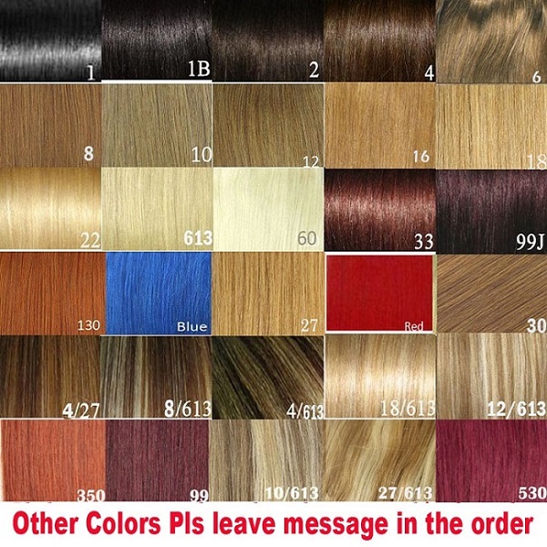 16"-26" 10pcs set 120g-300g Clips in/on 100% Brazilian Remy Human Hair Extension Full Head Natural Straight