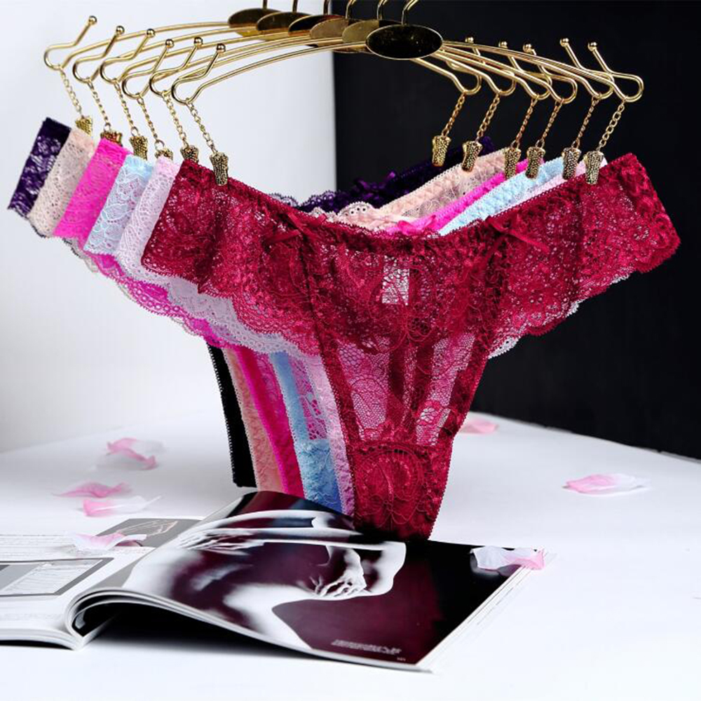 Women Perspective Underwear Panties Low Waist Sexy Lace Bowknot Briefs Thong Ladies Temptation T-back G-string Knickers Lingerie, Pink purple
Women Perspective Underwear Panties Low Waist Sexy Lace Bowknot Briefs Thong Ladies Temptation T-back G-string Knickers Lingerie, Pink purple