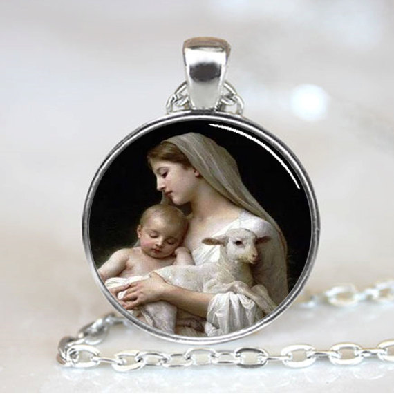 Wholesale- (1 Pieces/Lot) Nativity Pendant Virgin Mary Jesus and Lamb , Spiritual Jewelry , Christmas Pendant , Religious Necklace
Wholesale- (1 Pieces/Lot) Nativity Pendant Virgin Mary Jesus and Lamb , Spiritual Jewelry , Christmas Pendant , Religious Necklace