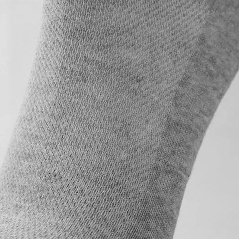 Hot Sale Fashion Summer Men Basketball Cotton Sport Socks Black White Gray High Quality Solid Breathable Running sock 10pairs/lot