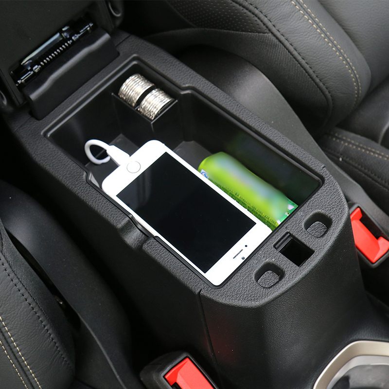 ABS Armrest Storage Central Box Armrest Storage Box Decoration Covers For Jeep Renegade 2016+ Car Interior Accessories
ABS Armrest Storage Central Box Armrest Storage Box Decoration Covers For Jeep Renegade 2016+ Car Interior Accessories