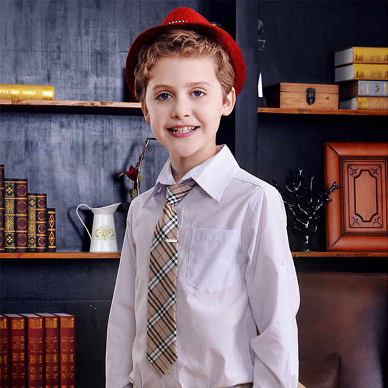 Beadsnice Stainless Steel Tie Clips Men's Accessories Children tie bar personalized Skinny Gift Handmade Findings ID36073