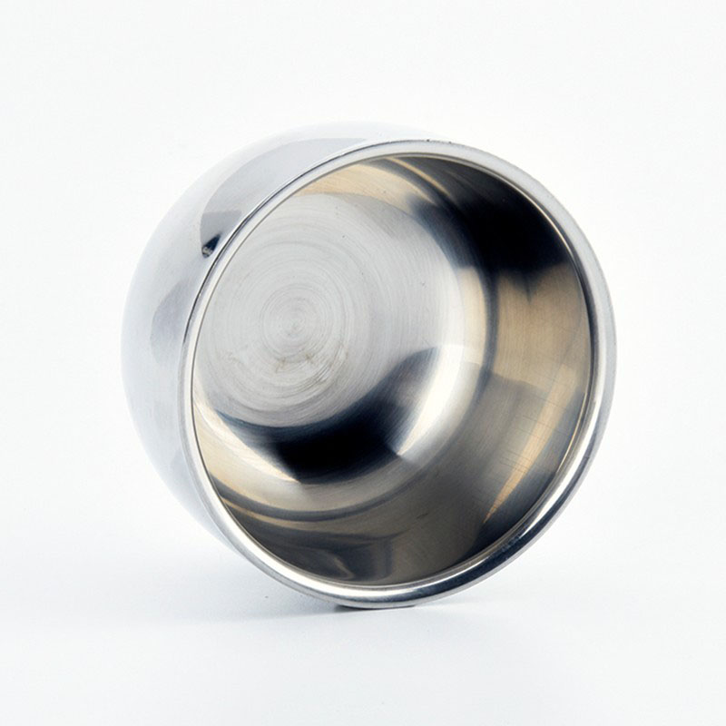 Men's Durable Stainless Steel Shave Soap Cup Professional Barber Salon For Brush Shinning Shaving Mug Bowl Face Care Gift ZA2089