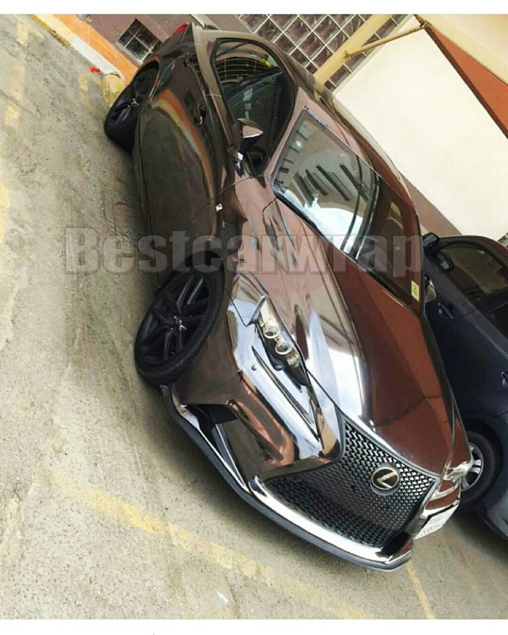 High stretchable Black Chrome Vinyl Wrap Chrome Mirror Foil For Car Wrap Air Bubble Free Size:1.52*20M/Roll (5ft x 65ft)