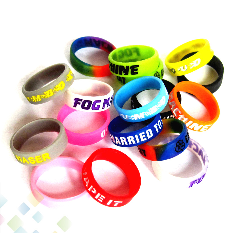 Non-Slip Silicone Ring with Gravure Words Carved filling for E Cig Mod Vapor Silicone Vape Band Non-Skid Silicon Ring DHL Free
Non-Slip Silicone Ring with Gravure Words Carved filling for E Cig Mod Vapor Silicone Vape Band Non-Skid Silicon Ring DHL Free
