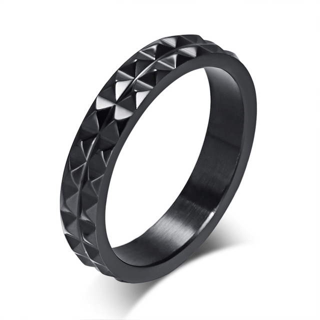 Meaeguet Cool biker rings for women fashion black punk design ring for party jewelry 4mm wide R-090
Meaeguet Cool biker rings for women fashion black punk design ring for party jewelry 4mm wide R-090