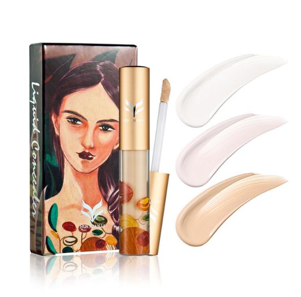 HUAMIANLI Illustration series High-quality 3colors liquid Concealer rendering base repair capacity of three-dimensional bright 3g, White
HUAMIANLI Illustration series High-quality 3colors liquid Concealer rendering base repair capacity of three-dimensional bright 3g, White