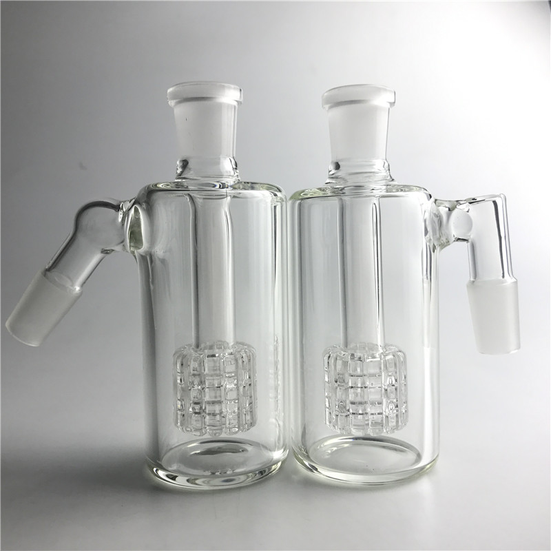 4.5 Inch Glass Bong Ash Catchers 14mm 18mm Thick Pyrex Glass Bubbler Ash Catcher 45 90 Degree Glass Ashcatcher Water Pipes
4.5 Inch Glass Bong Ash Catchers 14mm 18mm Thick Pyrex Glass Bubbler Ash Catcher 45 90 Degree Glass Ashcatcher Water Pipes