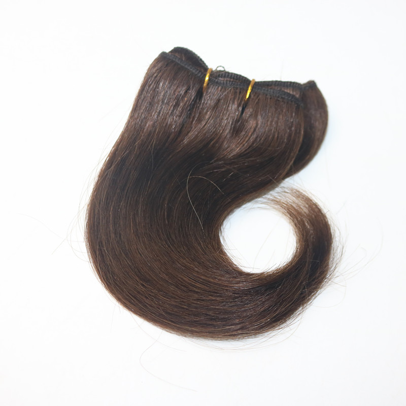 2017 Best Selling 6 Inch Body Wave Hair Brazilian Hair 4Pieces/Lot 100% Human Hair Extension