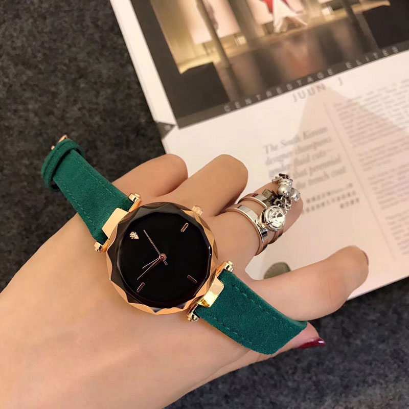 Fashion Elegant women watches dress Rhinestone 34mm dial Leather strap quartz dress watch for ladies girls female best gift wristwatches, Green
Fashion Elegant women watches dress Rhinestone 34mm dial Leather strap quartz dress watch for ladies girls female best gift wristwatches, Green