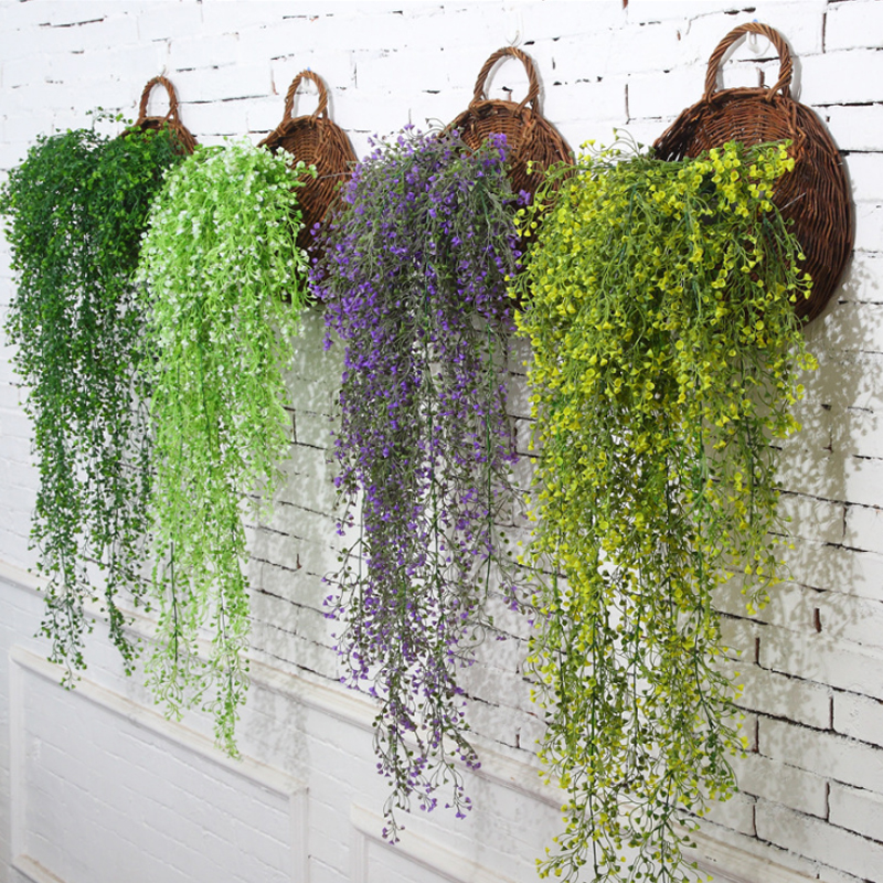 115cm 1pc Artificial Ivy Leaf Artificial Plants Green Garland Plants Vine Fake Foliage Home Christmas Wedding Decoration V4170
115cm 1pc Artificial Ivy Leaf Artificial Plants Green Garland Plants Vine Fake Foliage Home Christmas Wedding Decoration V4170