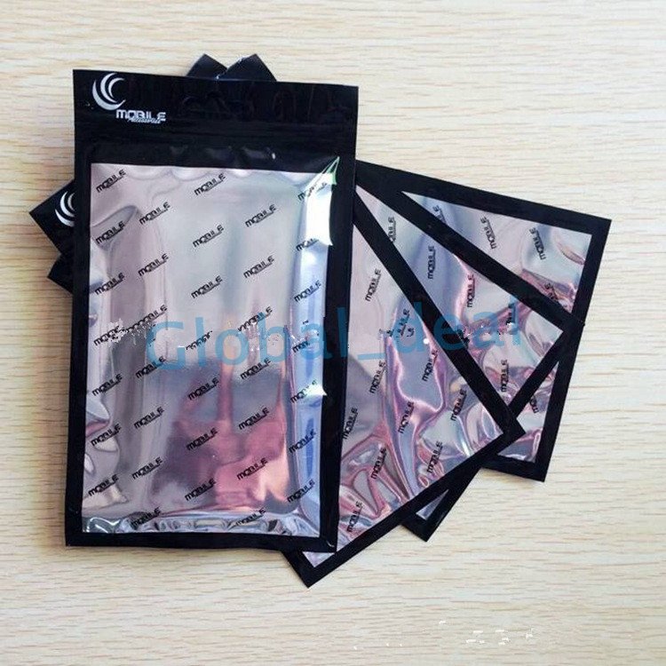 11520 1222cm 23135 Zipper Plastic Retail Package Bag poly Packaging Box For Mobile Phone Case For Samsung S7 S6 Iphone 6 6S 736885