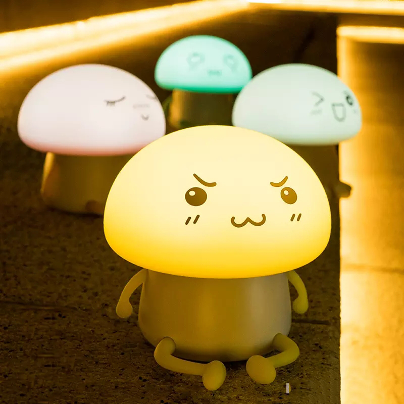 wholesale free shipping NEW LED Light mushroom shape Touch Silicone Patted Light Cartoon Adorable Pet Aberdeen Q Atmosphere Lamp Night Light
wholesale free shipping NEW LED Light mushroom shape Touch Silicone Patted Light Cartoon Adorable Pet Aberdeen Q Atmosphere Lamp Night Light