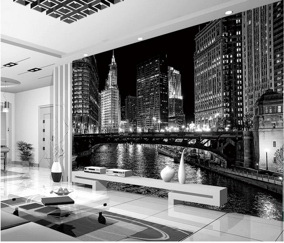 Black and white city night murals mural 3d wallpaper 3d wall papers for tv backdrop, Same as photo
Black and white city night murals mural 3d wallpaper 3d wall papers for tv backdrop, Same as photo