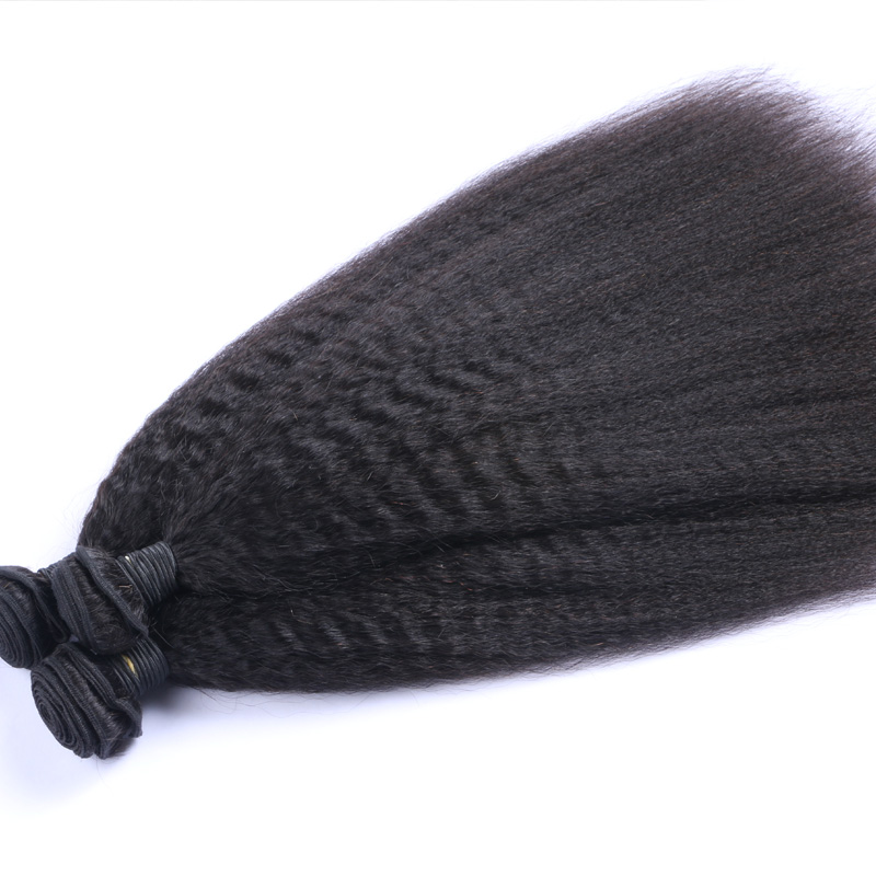 8A Peruvian Virgin Hair 100% Human Hair Afro Kinky Straight Curl Hair Weave Weft Bundles Extension Remy Quality