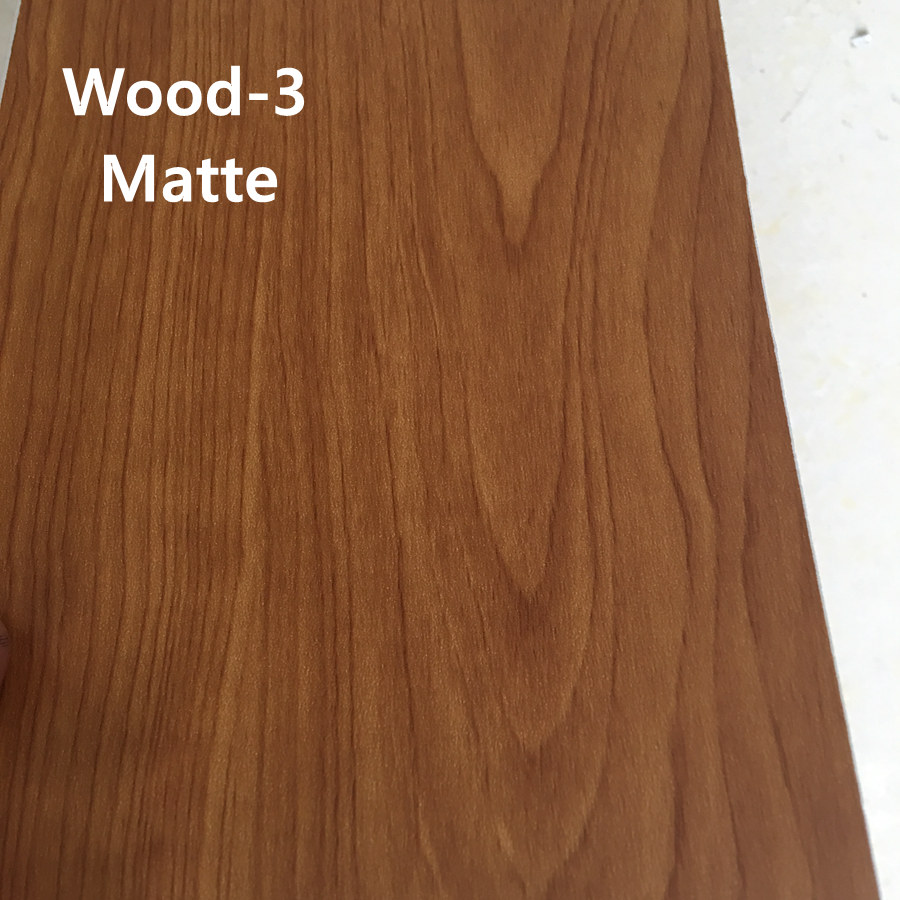 Matte Woodgrain Vinyl Wrap Vinyl Film With air bubble free Wood Grain Car Wrap Vinyl foil 3m quality Size 1.52x20m /Roll Free Shipping