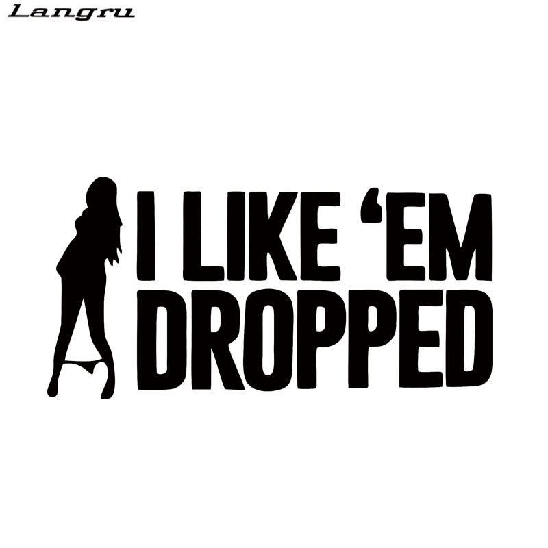New Design Car Stying I Like Em Dropped Panty Dropper Stanced Lowered Funny Window Sticker Vinyl Decal JDM
New Design Car Stying I Like Em Dropped Panty Dropper Stanced Lowered Funny Window Sticker Vinyl Decal JDM
