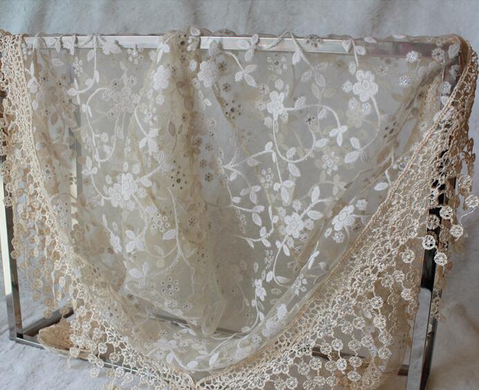 Hot fashion scarves lace shawl scarf pendant lace suspenders