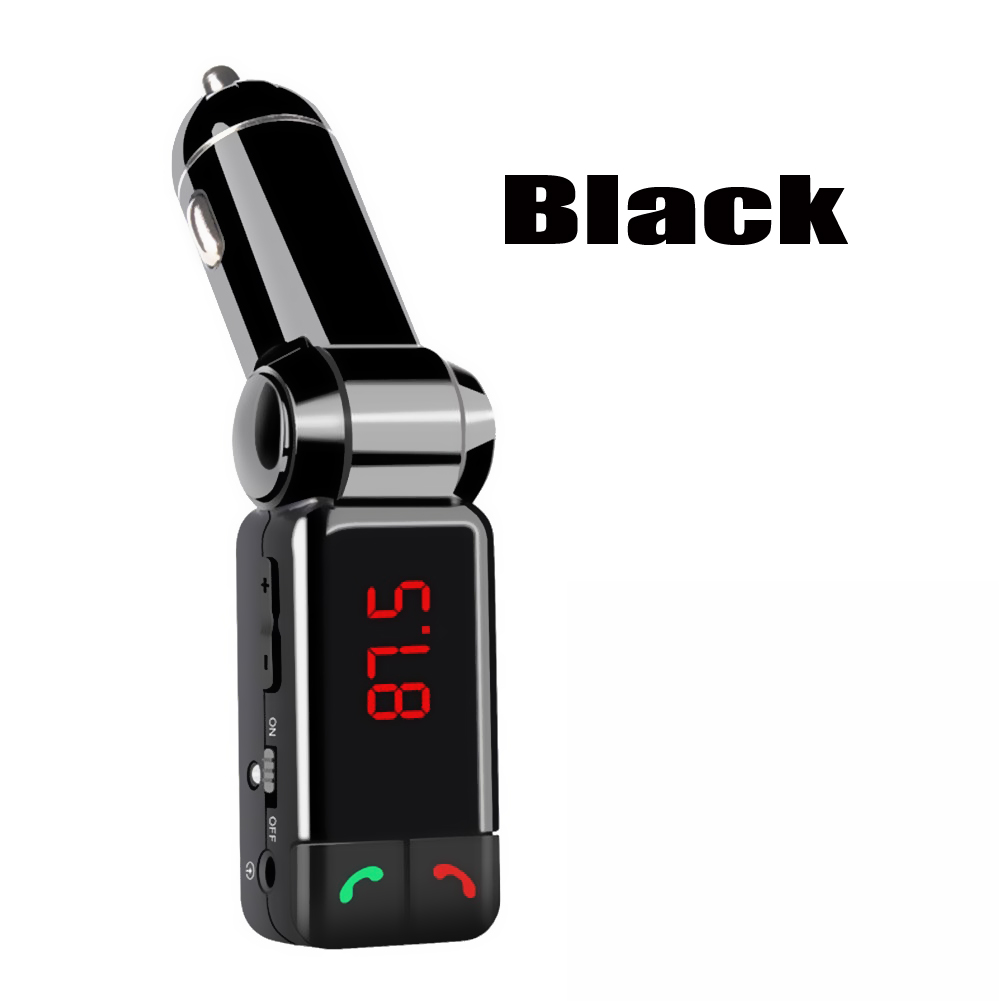 BC06 Car Charger Fm Transmitter High Performance Digital Wireless Bluetooth in-car Bluetooth Receiver fm Radio Stereo Adapter