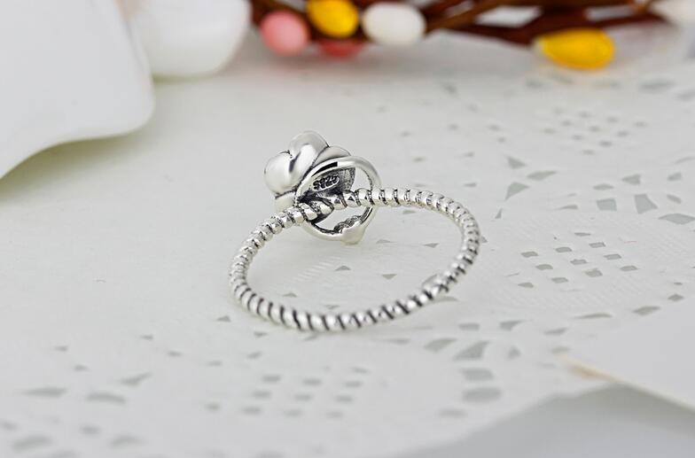 Wholesale Professional Vintage Jewelry 925 Sterling Silver Women Wedding Engagement Band Cut Flower Ring For Lover Giift Size 5/6/7/8/9