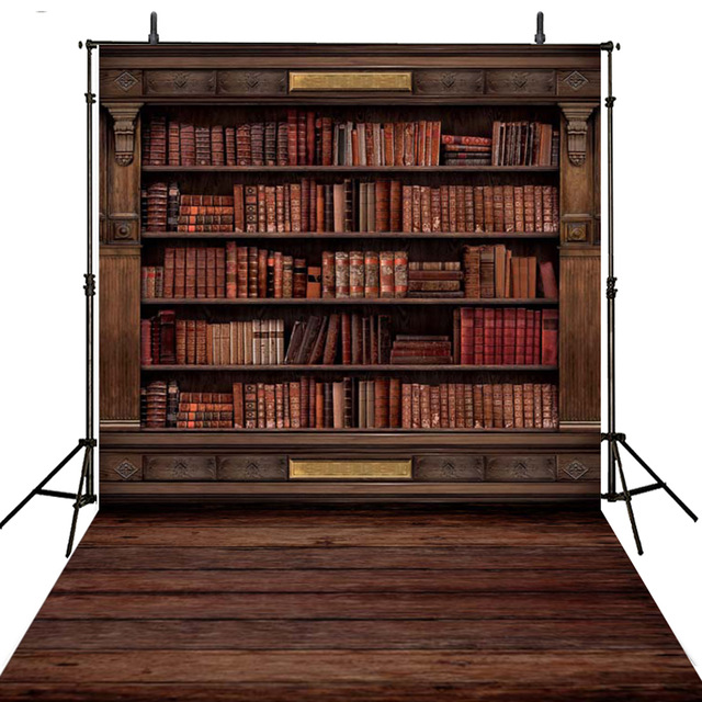 Vintage Bookshelf Books Backdrop Photography School Bookcase Kids Children Photographic Background Wooden Floor Studio Photo Booth Props
Vintage Bookshelf Books Backdrop Photography School Bookcase Kids Children Photographic Background Wooden Floor Studio Photo Booth Props