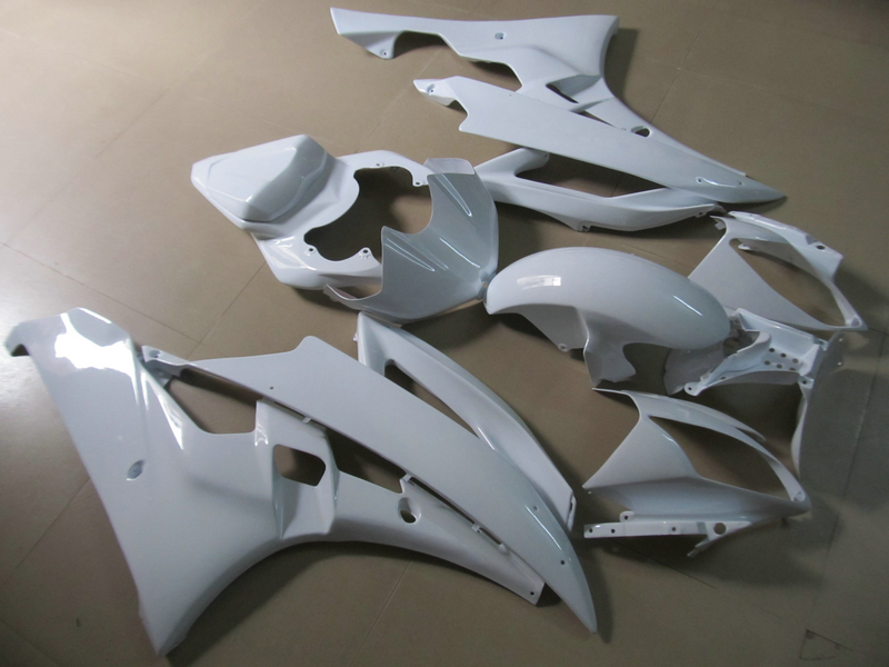 Injection molded fit for Yamaha YZF R6 2006 2007 white fairings set YZFR6 06 07 OT24, Same as picture
Injection molded fit for Yamaha YZF R6 2006 2007 white fairings set YZFR6 06 07 OT24, Same as picture