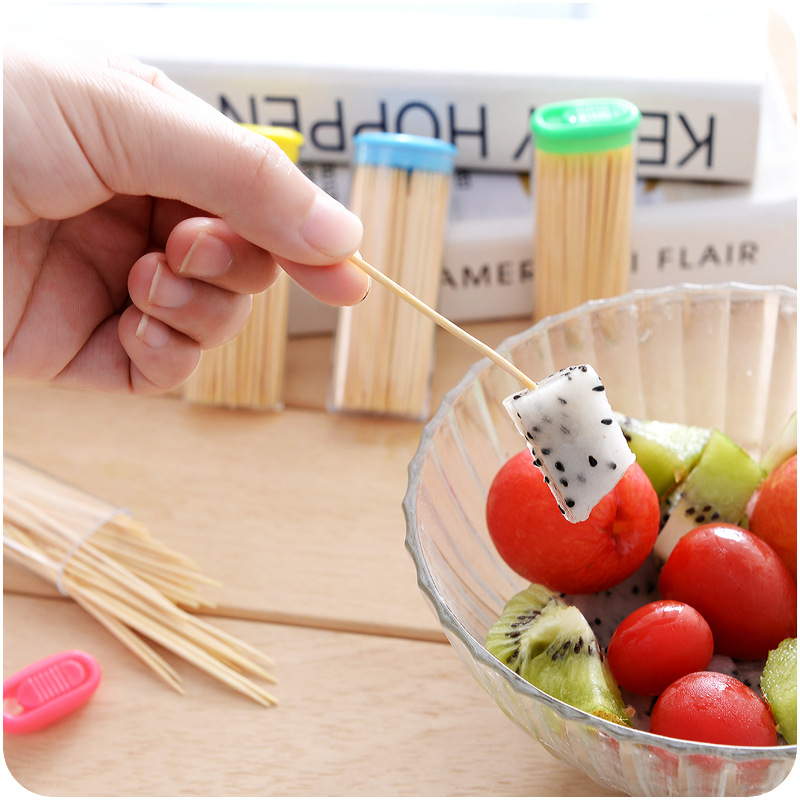 Wholesale- 90 pcs/pack Creative Portable Pocket Toothpick Household Disposable Toothpicks