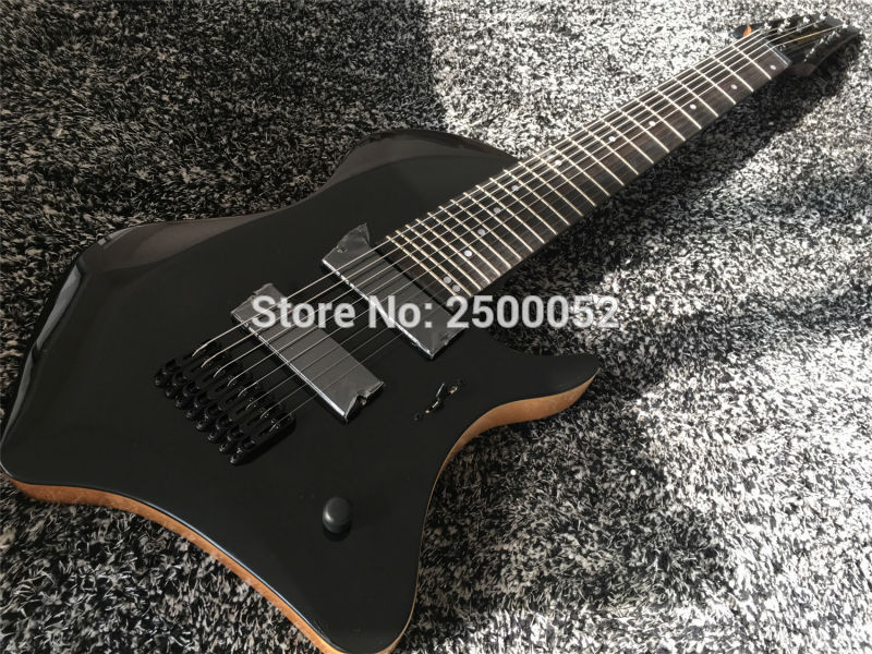 Rare 8 Strings Tosin Abasi Animals Leaders Signature Black Electric Guitar Mahogany Body Rosewood Fingerboard MOP Dot Inlay Black Hardware
Rare 8 Strings Tosin Abasi Animals Leaders Signature Black Electric Guitar Mahogany Body Rosewood Fingerboard MOP Dot Inlay Black Hardware