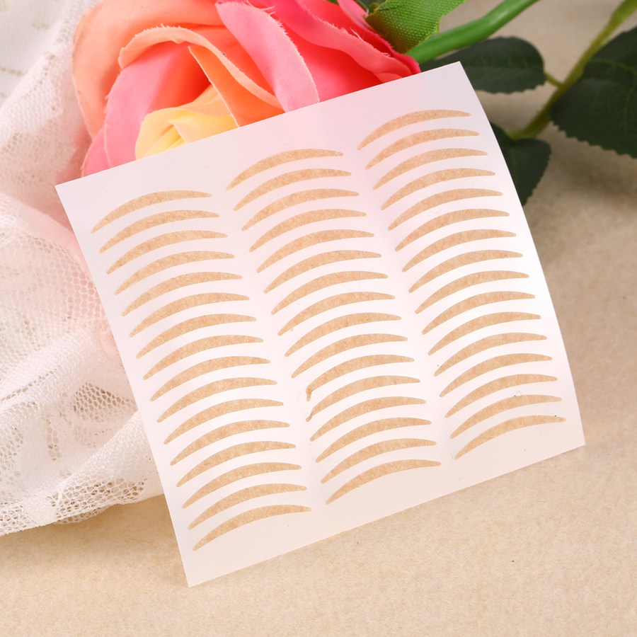 Wholesale-Y28 2016 new 72pairs Flesh Color Eyelid Paste Thin Eyelid Stickers Eye Shadow Set, Free Shipping Women Make Up Eyelid Tools