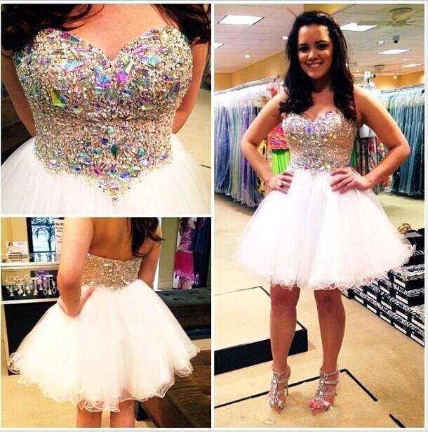 Gorgeous Short Prom Gowns Strapless with Rhinestones Corset Bodice Tiers Tulle Knee Length Ball Gowns with Crystal Cocktail Dresses, Orange
Gorgeous Short Prom Gowns Strapless with Rhinestones Corset Bodice Tiers Tulle Knee Length Ball Gowns with Crystal Cocktail Dresses, Orange