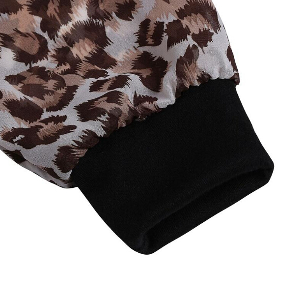 Fashion New Women Ladies Spring Autumn Long Sleeve Leopard Loose Casual Tees Tops T Shirt 3 Colors Plus Size M-3XL