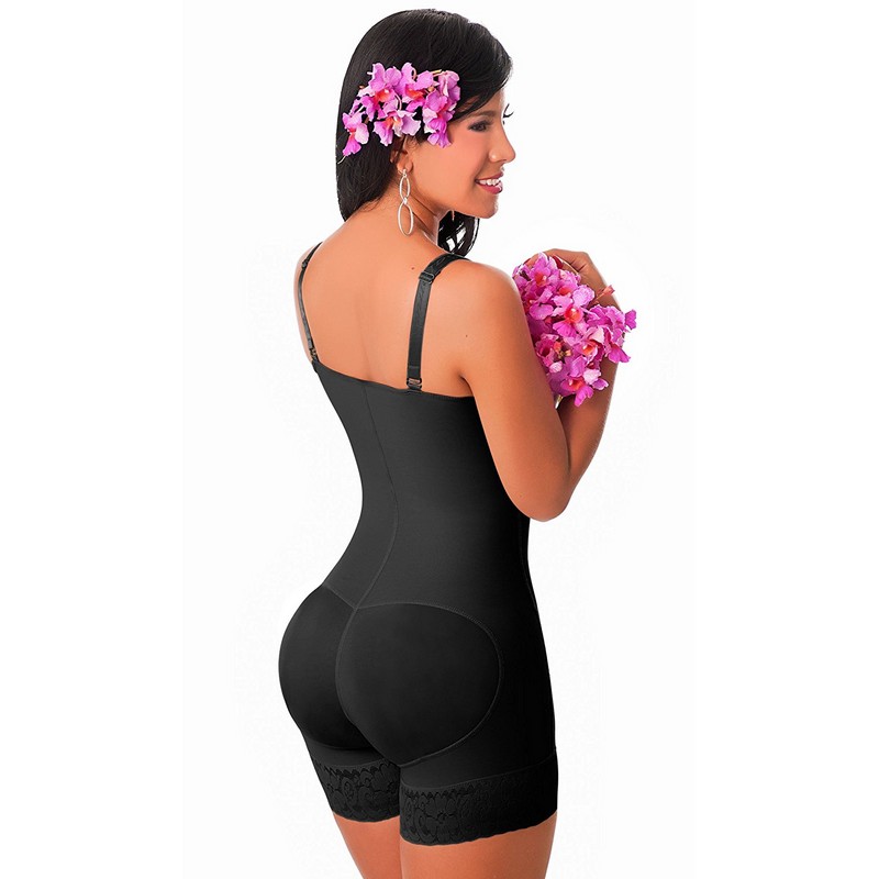 Women Big Plus Size 6XL Girdles Lace Hem Bodyshaper Underbust Slimming Waist Trainer Tummy Control Underwear Butt Lifter Zipper Body Shaper