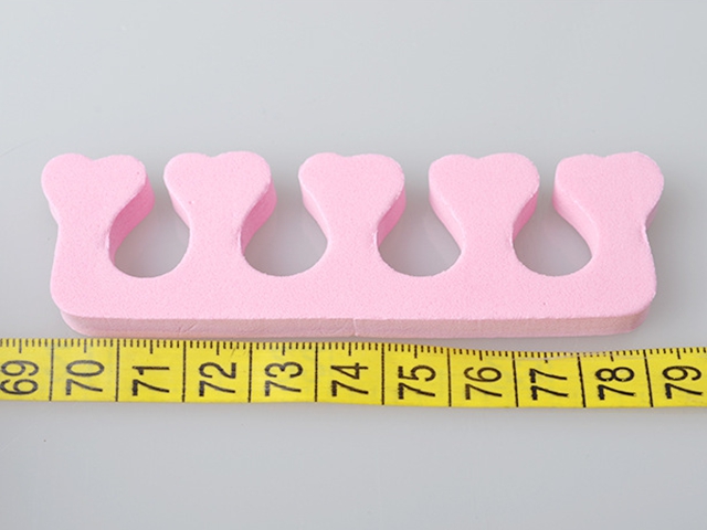 Hot selling Sponge Manicure Pedicure Soft Nail Form Spacer Nail Art Finger Toe Separator Random Color