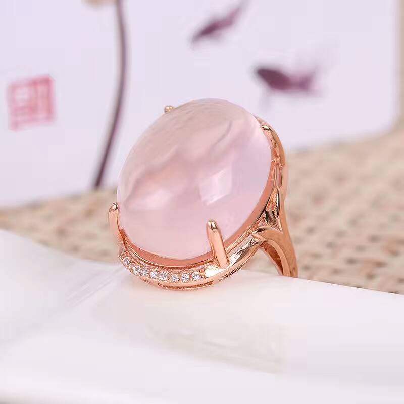 Vintage silver rose quartz ring 15mm*20mm big size gemstone ring solid 925 sterling silver jewelry fashion silver rose quartz ring for lady, Slivery;golden
Vintage silver rose quartz ring 15mm*20mm big size gemstone ring solid 925 sterling silver jewelry fashion silver rose quartz ring for lady, Slivery;golden