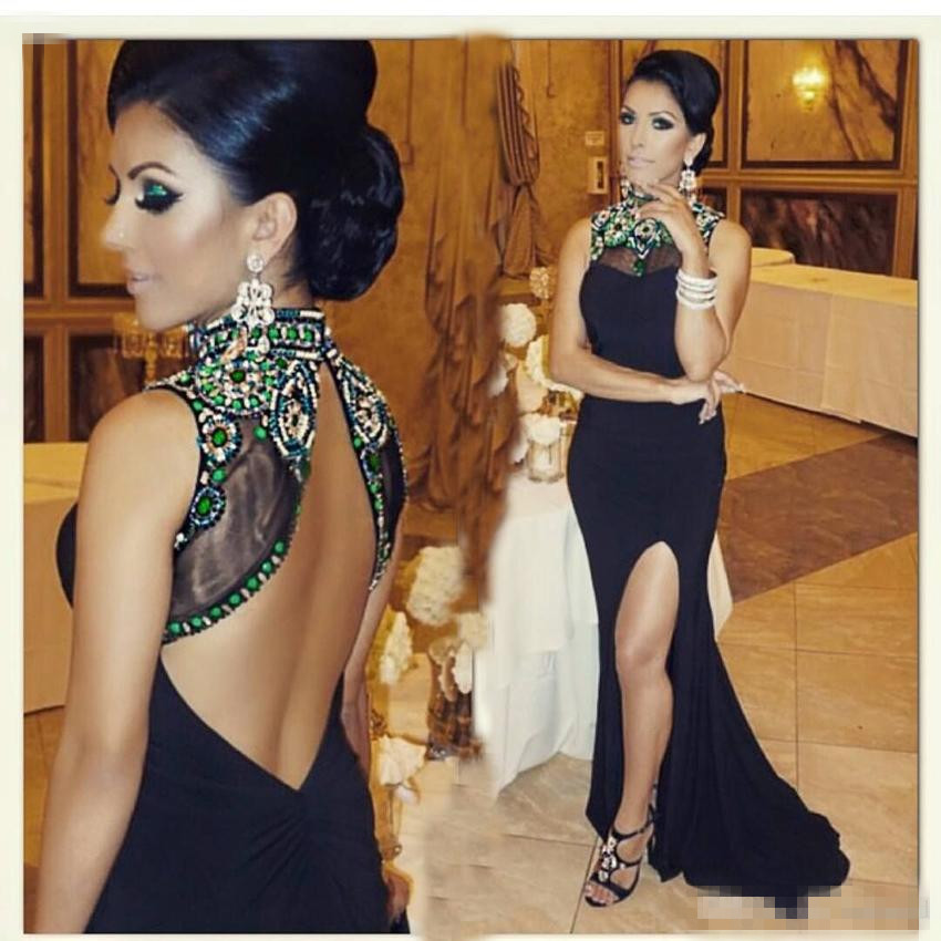 Elegant Open Back Evening Dress Luxury Beading Black Mermaid Prom Dresses 2019 Sexy Side Slit Long Party Dress Floor Length Cheap, Light purple
Elegant Open Back Evening Dress Luxury Beading Black Mermaid Prom Dresses 2019 Sexy Side Slit Long Party Dress Floor Length Cheap, Light purple